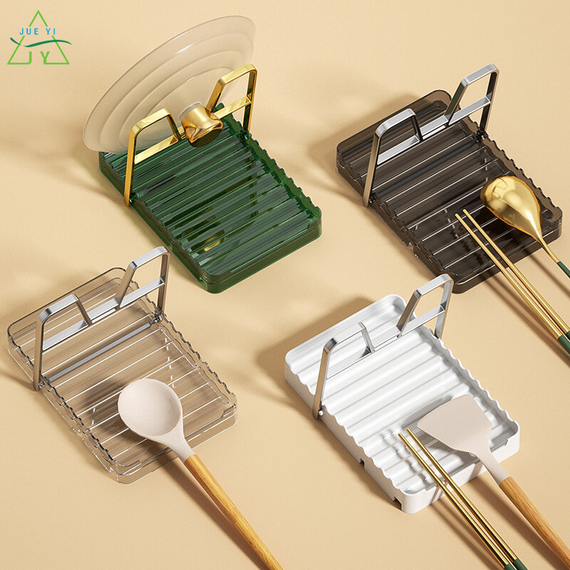 KS Pot cover rack multifunctional table top rack household spatula storage rack kitchen folding rack