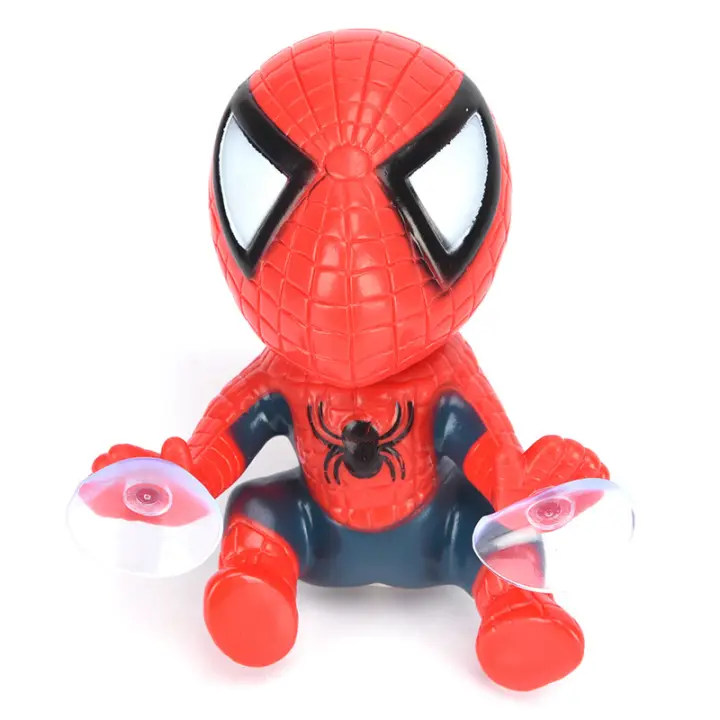 spiderman window toy