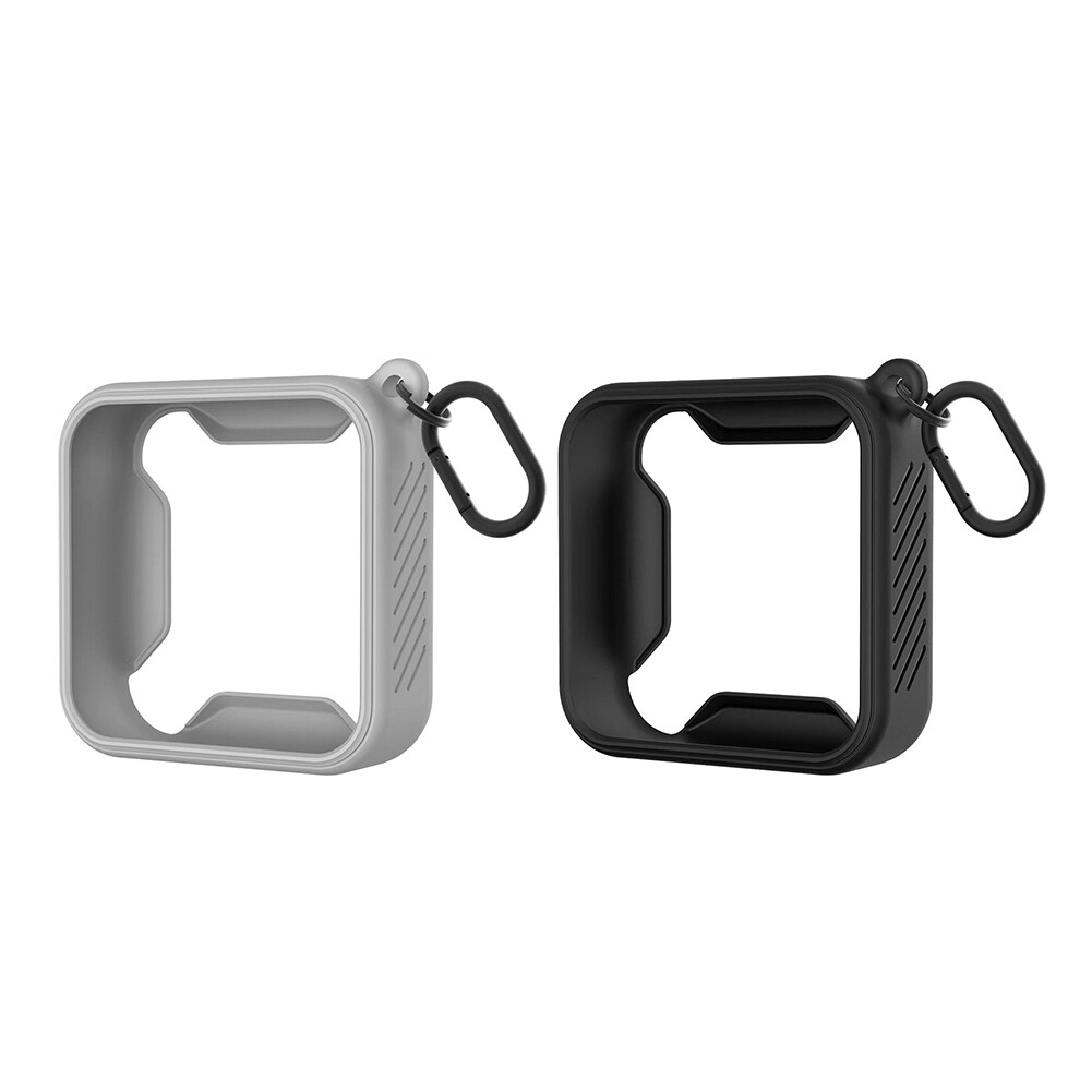 Storage Case Portable Speaker Protective Box Silicone Shockproof Anti-fall Accessories with Metal Hook for Marshall Willen
