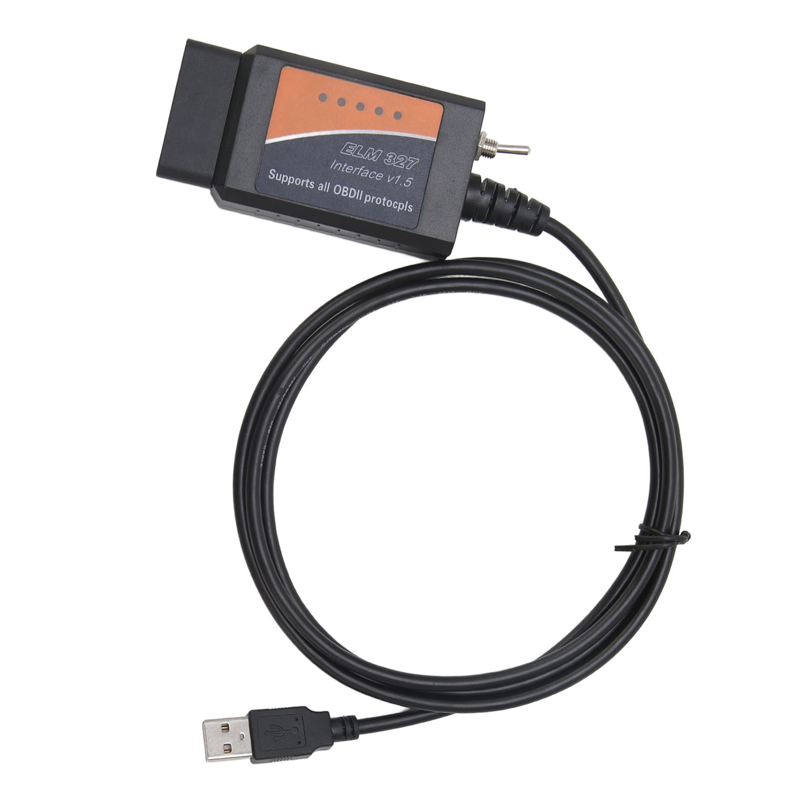 OBD2 USB Adapter for ELM327 Code Reader Scanner Diagnostic Cable for FORScan FoCCCus