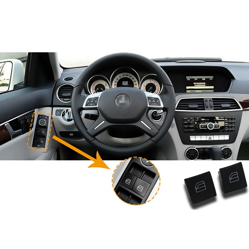 Interrupteur De Commande De Vitre Pour Mercedes Classe C W203 Et CLK W209 - Remplacement Neuf