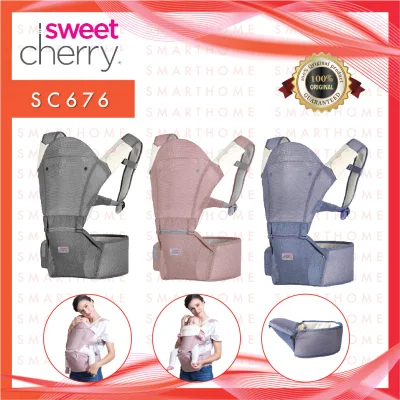 Sweet Cherry SC676 Milan Baby Carrier Hipster Seat Carrier suitable from 6 months and above with 4 in 1