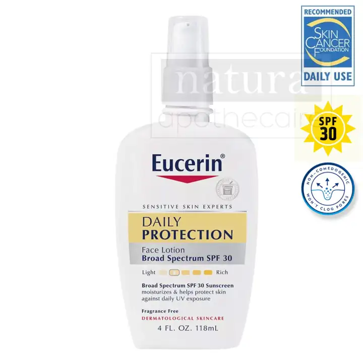 eucerin moisturizer sunscreen