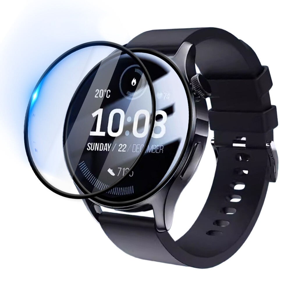 1/3PCS HD Transparent Anti-scratch Anti-fall Anti-fingerprint Smart Watch Screen Protector Compatible with Xiaomi Watch2 Pro PET Film