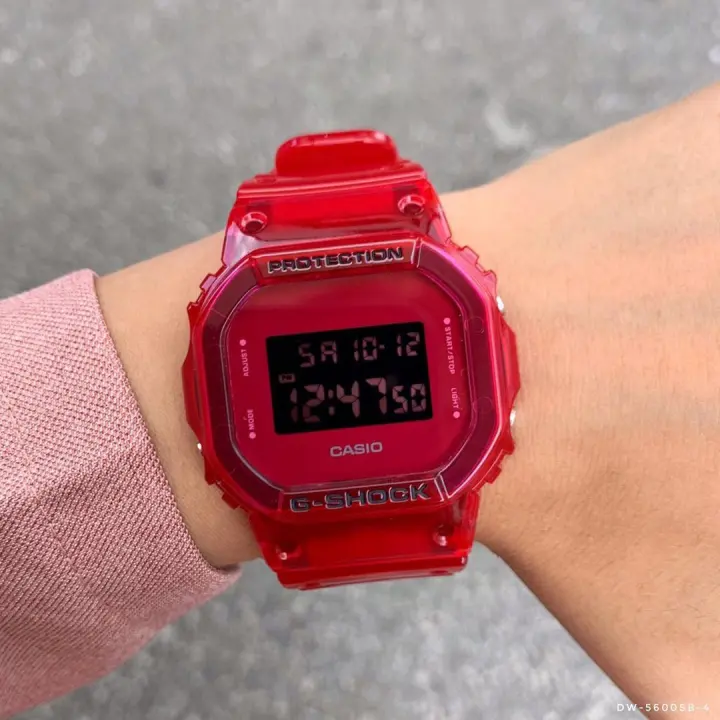 red square g shock