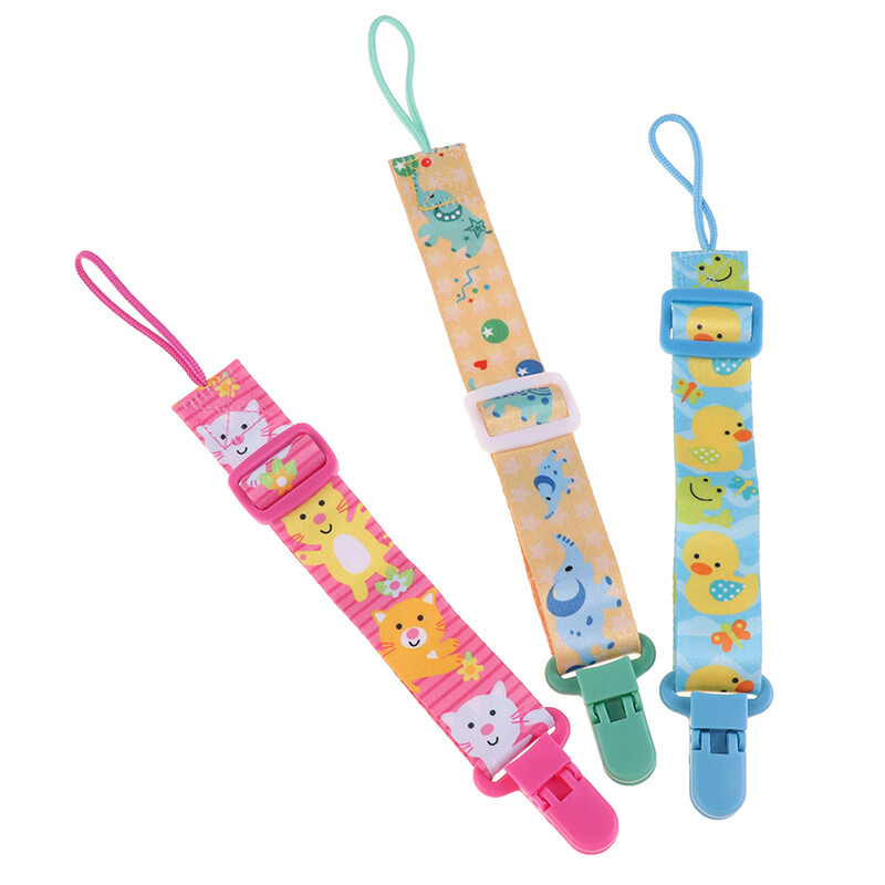 Ginni 1Pc Adjust Baby Pacifier Clip Chain Dummy Holder Soother Pacifier Clips Strap