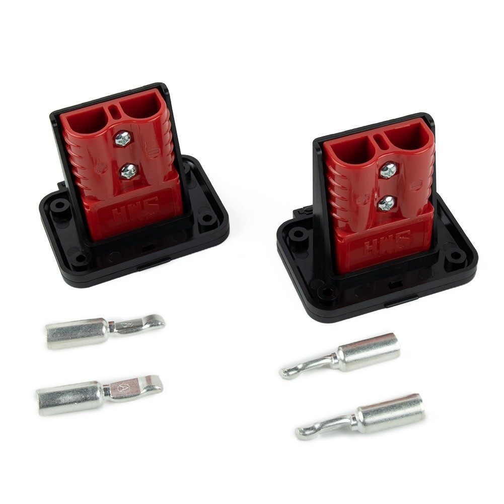 120A สำหรับ Anderson Plug Flush Mount Bracket PanelBracket พร้อมฝาครอบ