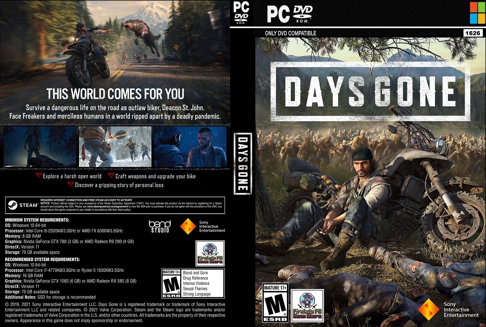 Game for PC days gone (2021) - AliExpress