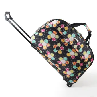 duffle bag rolling suitcase