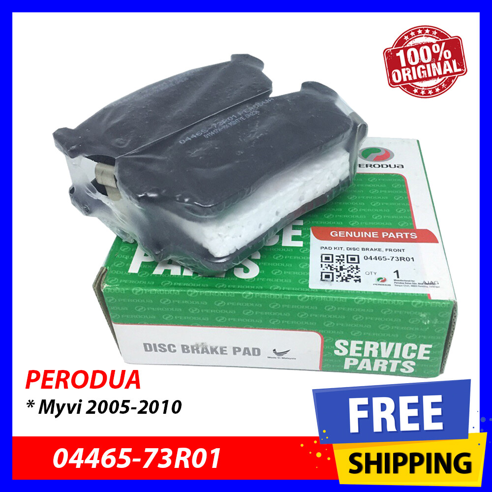 100 Original Perodua Disc Brake Pad Front Perodua Myvi 1 0 1 3 2005 2010 04465 73r01 Lazada