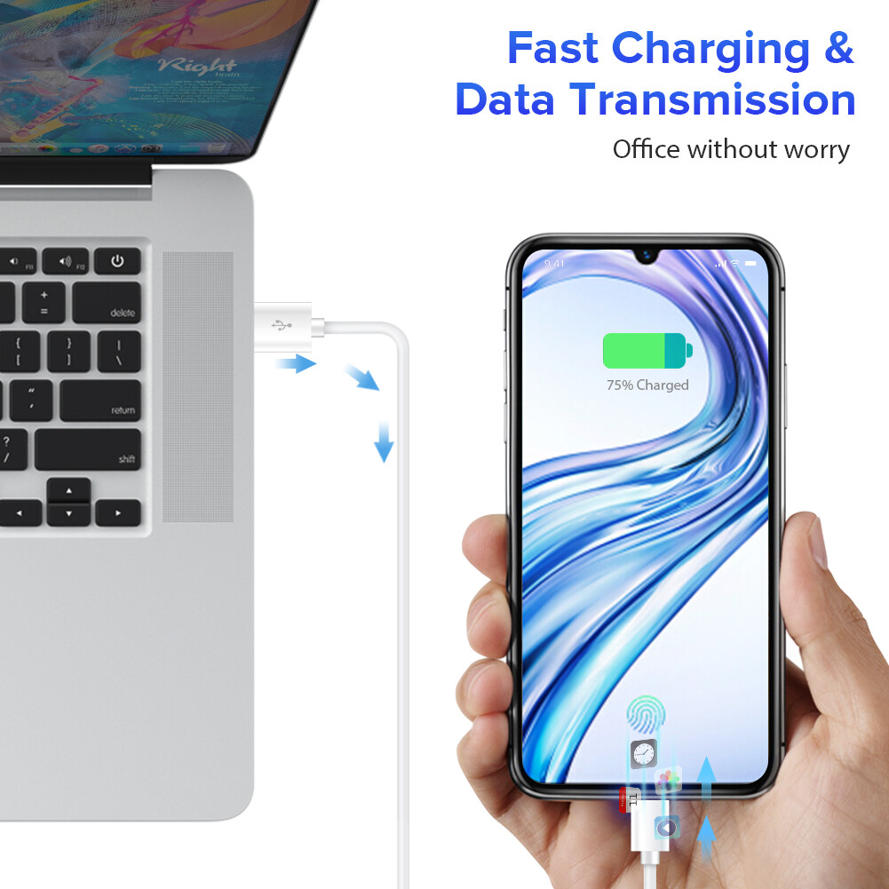 [Songful] siêu hiệu quả chi phí 2 PCs 1M bình thường loại USB C Cáp dữ liệu USB C Cáp Cáp sạc