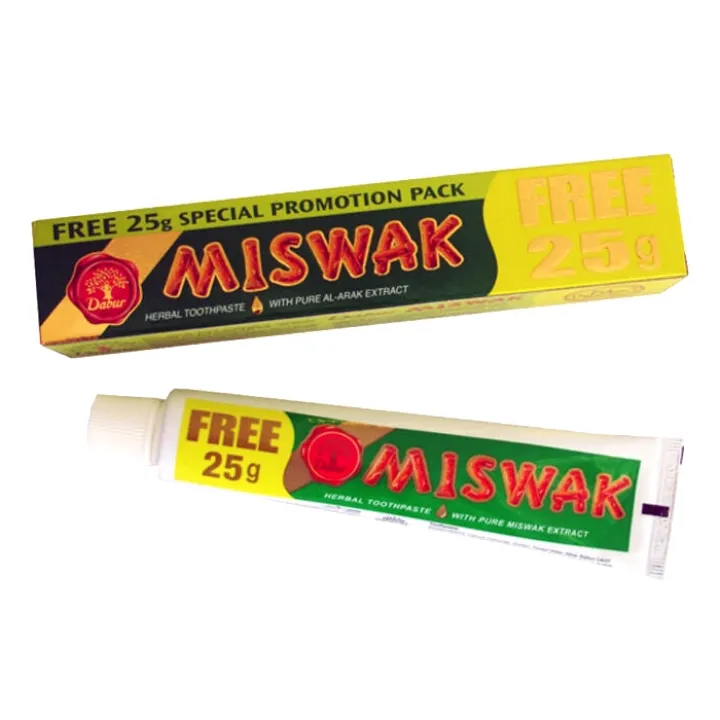 dabur miswak herbal toothpaste