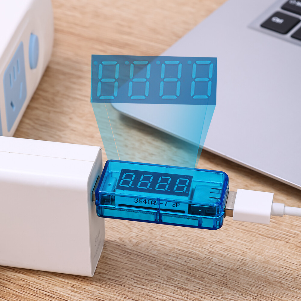 Current Voltage Capacity Battery Tester USB Volt Current Voltage Detect Charger Tester Meter Mobile Power Detector Battery Test Tool