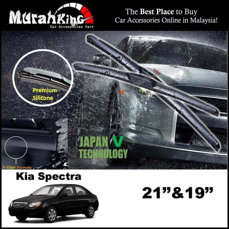 Japan Technology High Quality Boneless Silicone Car Wiper For Kia Spectra Lazada