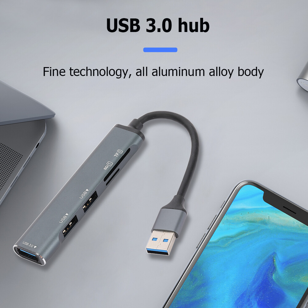 USB 3.0 USB 2.0 Type 3.1 HUB Splitter Type-C / USB Docking Station Adapter