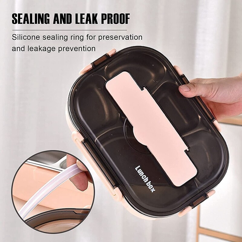 1.5L Bento Boxes for Student, Thermal Insulation Bento Lunch Box Tableware Set,Lunch Containers for Kids Lunch Box