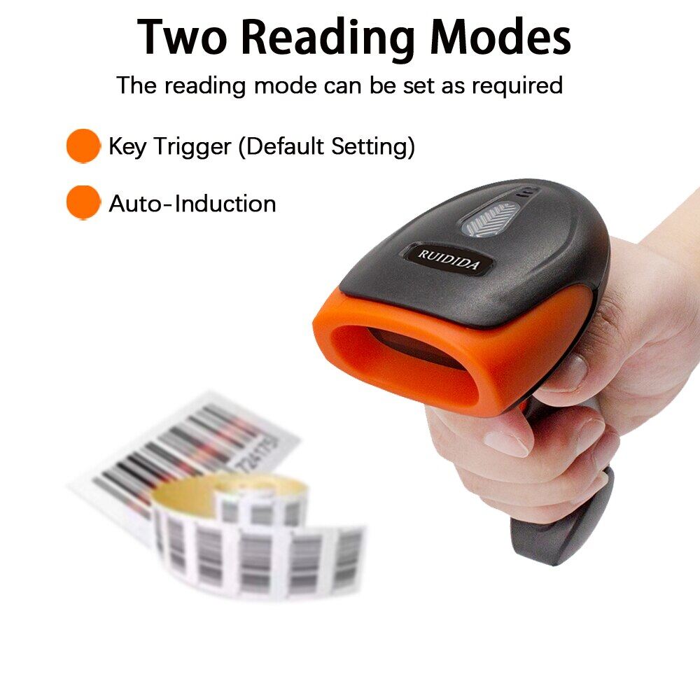 1D/2D Handheld Wired Scanner 2D QR Barcode Scanner Or Wireless QR Code Reader Or Bluetooth Bar Code Scanner USB PDF417 Barras