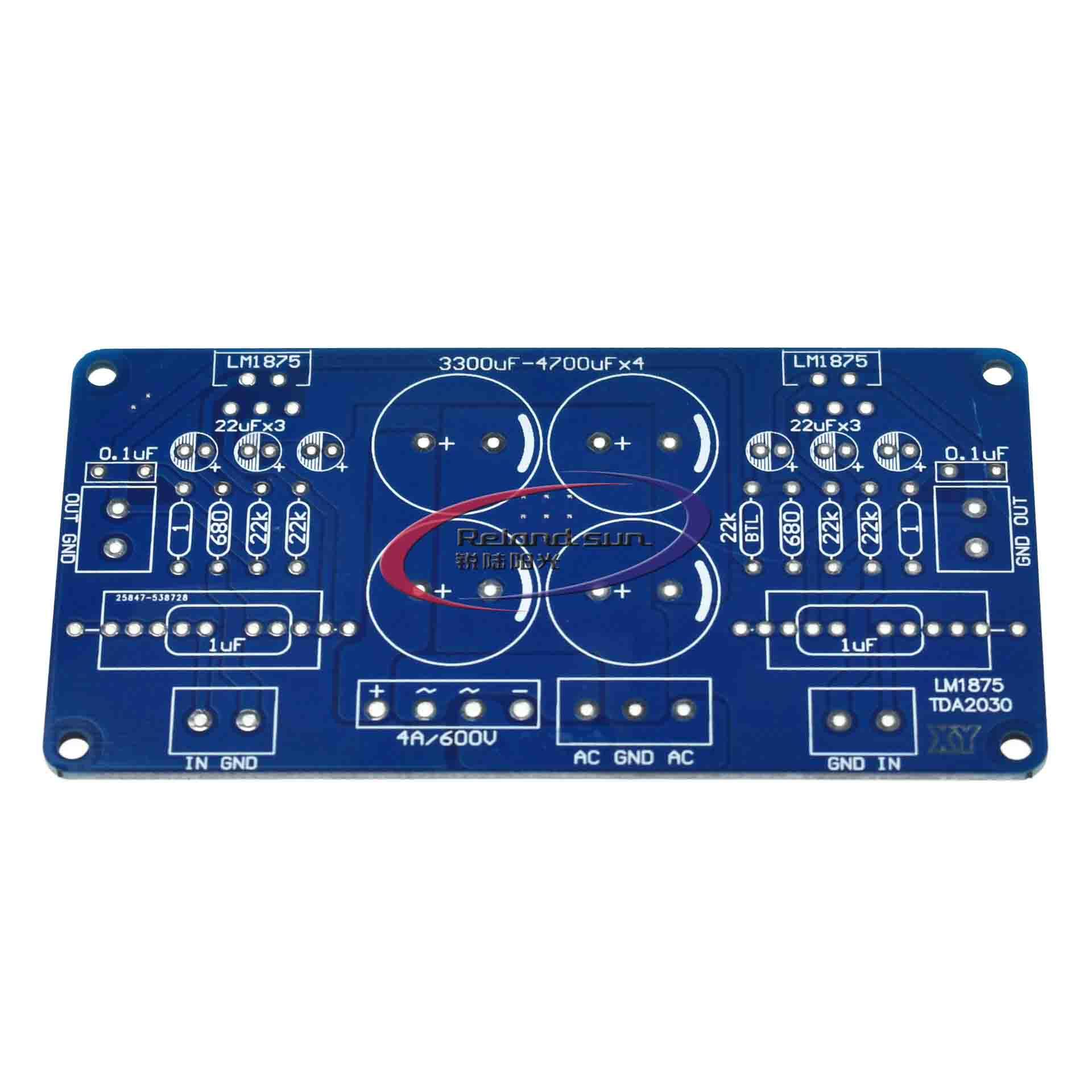 LM675 LM1875T TDA2030 TDA2030A Audio Power Amplifier PCB Board DIY
