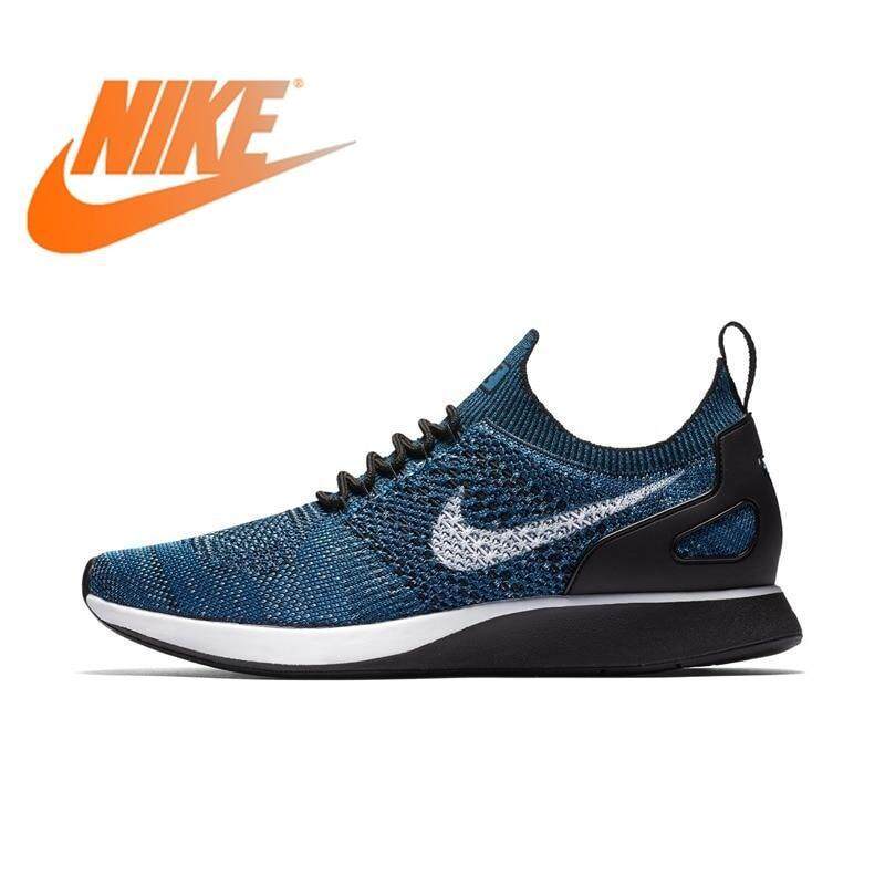 Asli Otentik NIKE_AIR Zoom Mariah FLYKNIT_RACER Pria Menjalankan Sepatu Lace-Up Olahraga Atletik Keluar