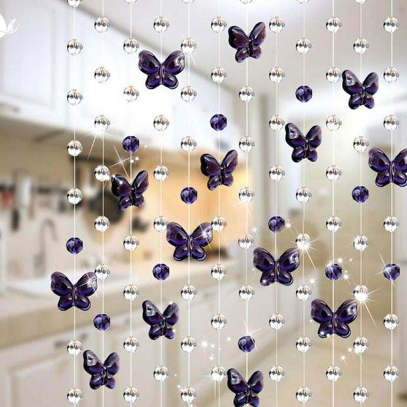 100 cm x 100 cm Thủy Tinh Pha Lê Cửa Sổ Rèm Cửa Đính Hạt Trang Trí Nội Thất Văn Phòng Phòng