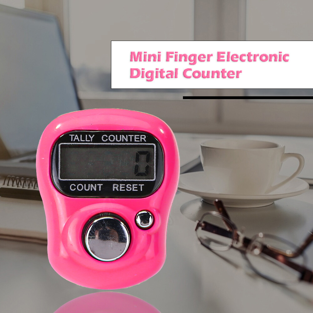 Mini Finger Counter LCD Electronic Digital Counter Counting Range 0-99999