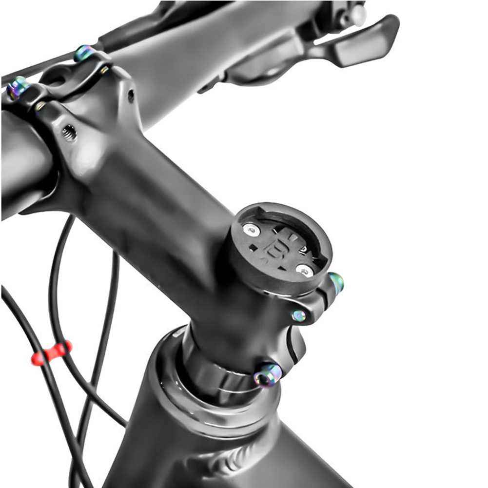 [Soccerhouse] Bike Computer Mount Insert Kits Stopwatch Holder Mount Bracket For Garmin/Wahoo/Bryton