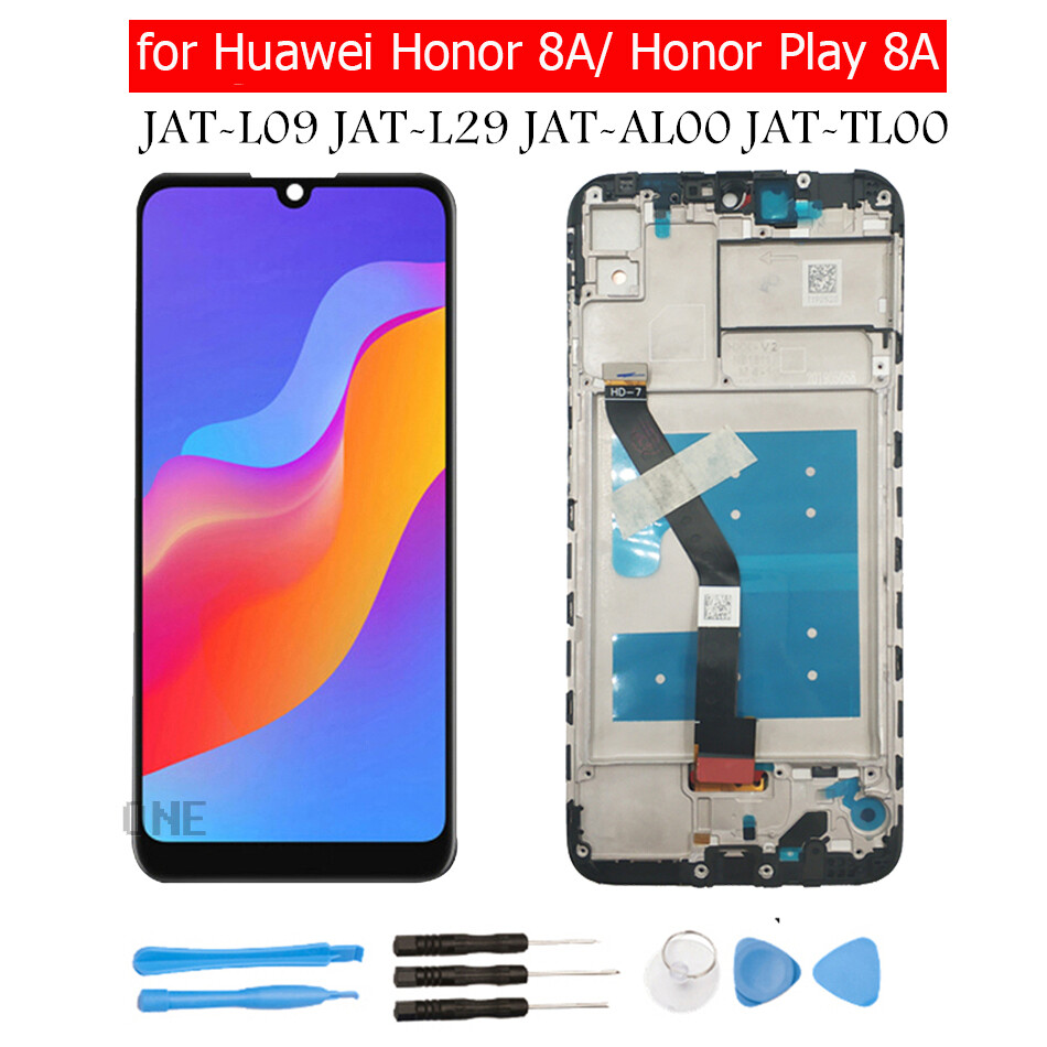 Super IPS LCD Für Huawei Honor 8A LCD Display Touchscreen Mit/Kein Rahmen Für Honor 8A Pro/Y6 2019/Y6 Prime JAT-L29/LX3/LX1/L41