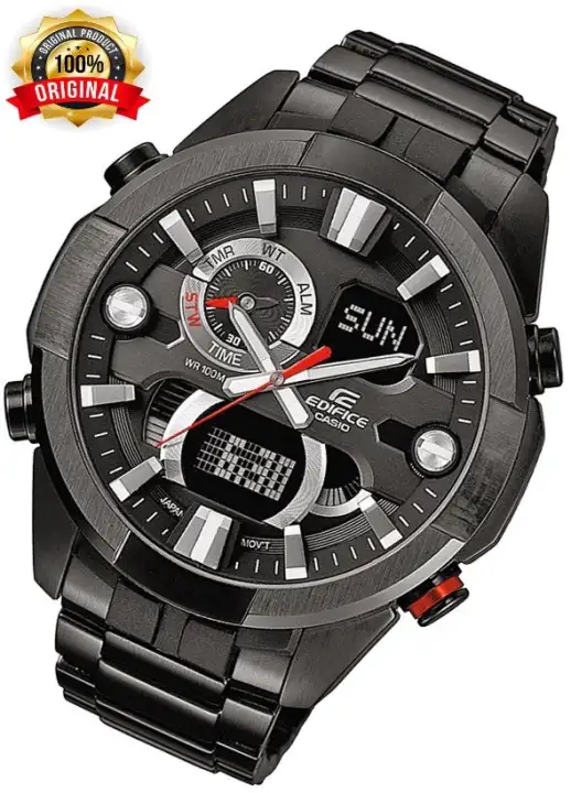 edifice analog digital watch
