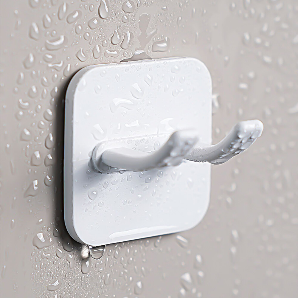 5Pcs Wall Storage Hook Punch-free Power Plug Socket Holder Kitchen Stealth Hook Wall Adhesive Hanger Bathroom Storage Tool