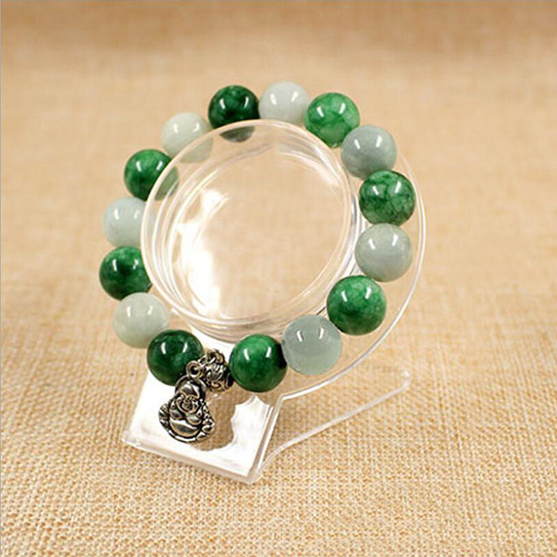Maurcey Transparent Acrylic Bracelet Display Rack Bangle Organizer Storage Holder Stand