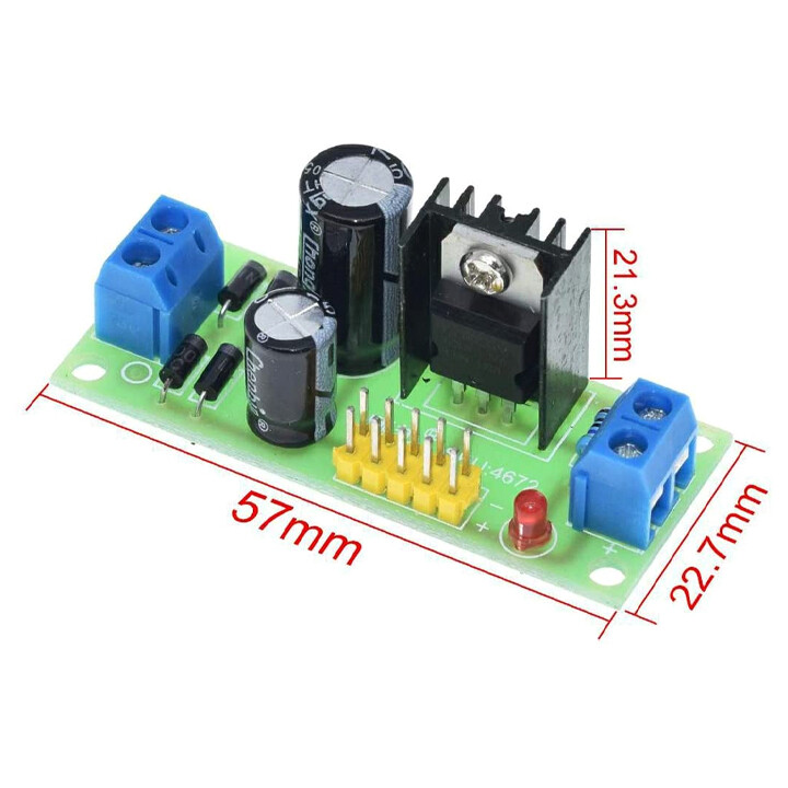 Module Nguồn LM7812V 12V 1.2A