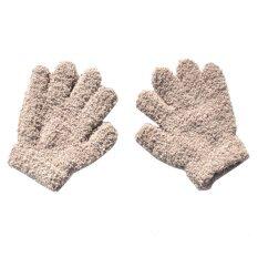 1-4years Children Winter Warm Gloves Baby Girls Baby Boys Toddler Knitted Acrylic Gloves For Baby Warm Rope Full Finger