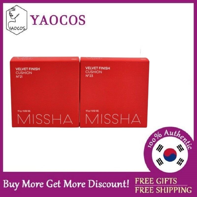 [Missha] nhung kết thúc đệm SPF50 + PA +++ 15g