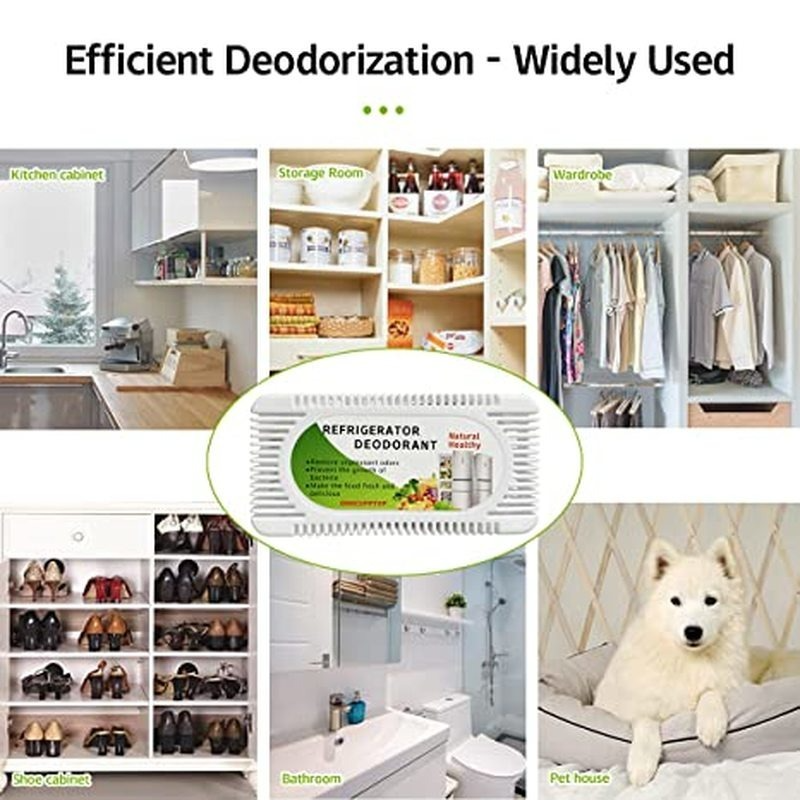 Refrigerator Deodorizer Charcoal Deodorant Natural Bamboo Activated Fridge Deodorizer Box