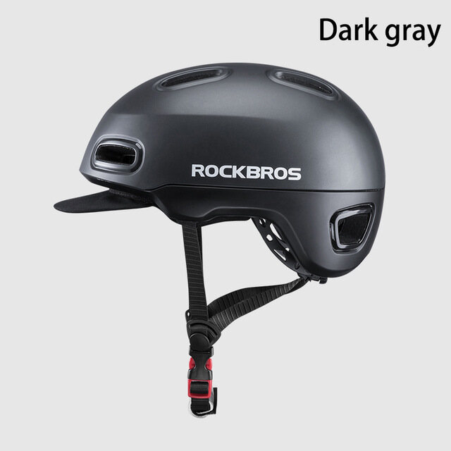 ROCKBROS Bike Helmet Breathable EPS Integrally-molded Bicycle Unisex Shockproof Helmet Adjustable Hat Cycling Equipment