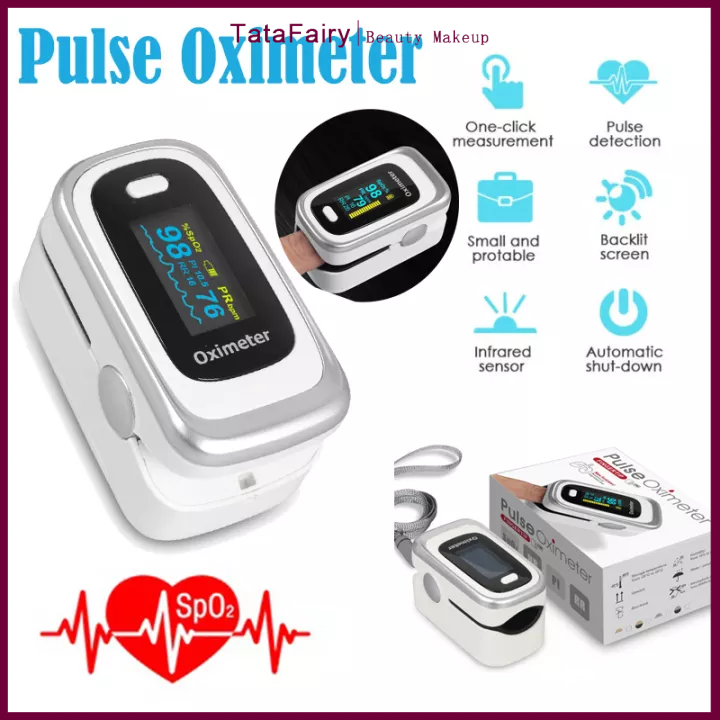 【Ready Stock】FDA Finger Clip Pulse Oximeter Omron Built-in Blood Oxygen ...