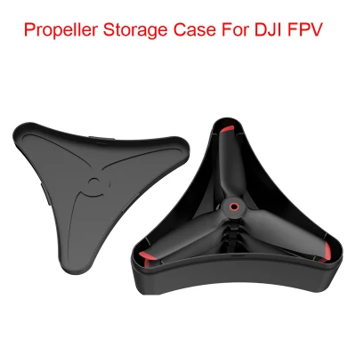 Coolmanloveit Sunnylife Propeller Storage Box Portable Protection Case Dust-proof for DJI FPV