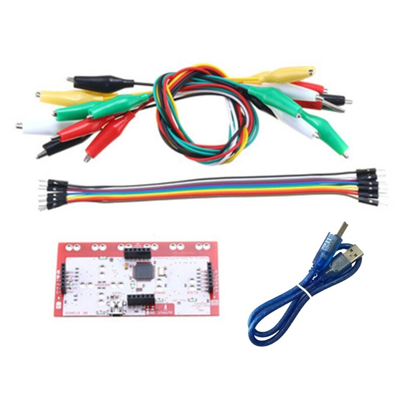 For Makey Practical Innovate Durable Child's Gift Makey Main Control Board Kit With USB Cable Dupond Alligator Clips