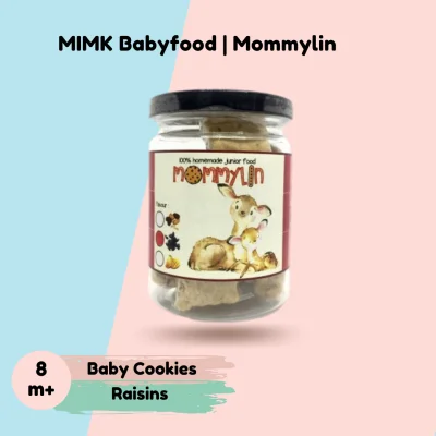MIMK BABYFOOD Raisin Baby Biscuits by Mommylin Biskut Kismis 200g (7m+)