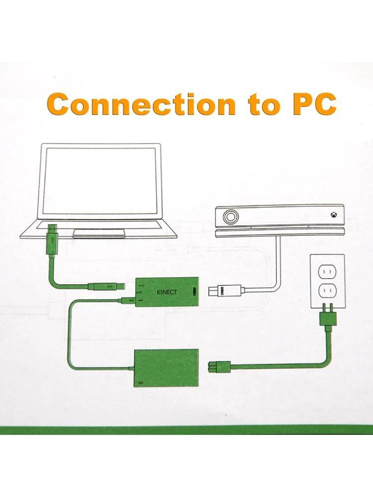USB 3.0 Adapter for XBOX One S/X Kinect Adapter New Power Supply Kinect 2.0 Sensor For Windows 8//8.1/10 EUR/USA/UK Plug