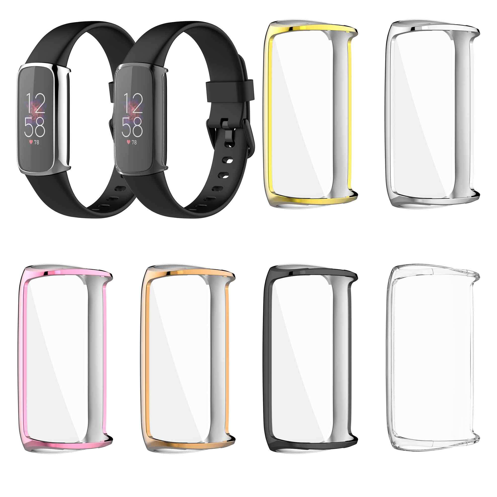 Protective Case for Fitbit Luxe Watch Cover TPU Full Protector Case Shell Smart Watch Accessories