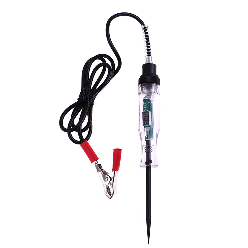Durable Automotive Electric Circuit Tester Digital Light Probe Test Pen
