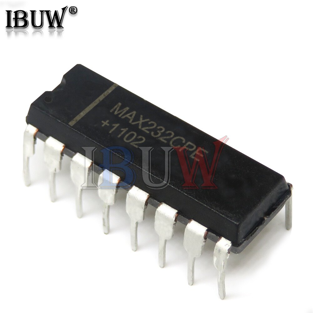 10pcs max232cpe max232c dip16 dip max232 rs-232 drivers/receivers