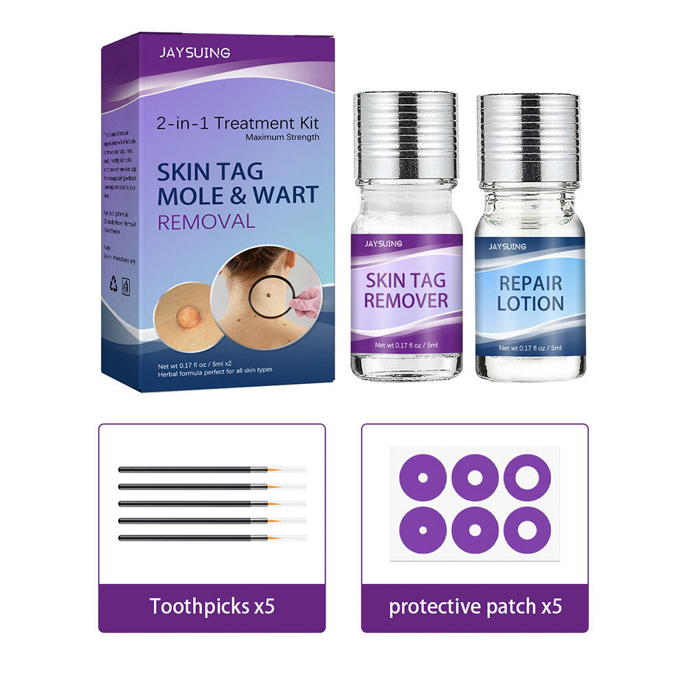 Dearbeauty Effective Warts Remover Set Mole Remove Serum Repair Skin