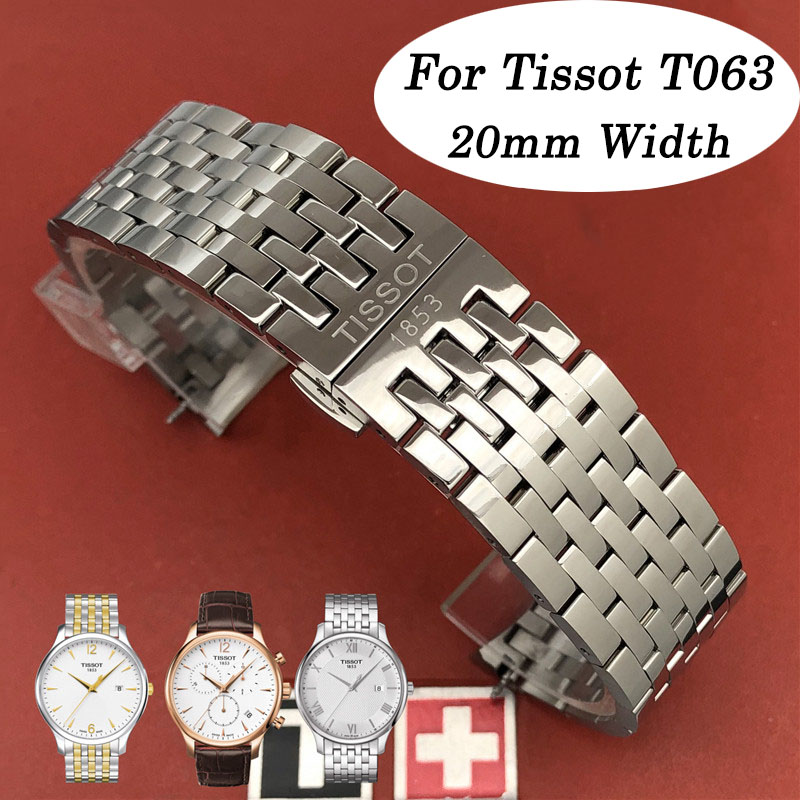20mm Watchband for Tissot 1853 Bracelet 
