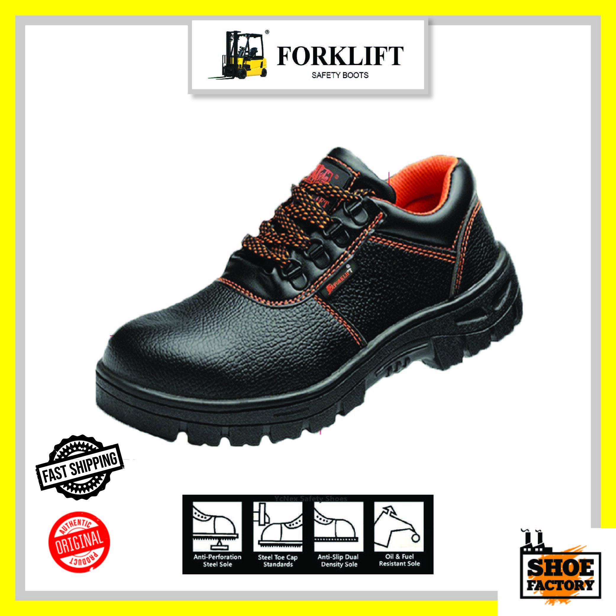 saiz kasut safety boot