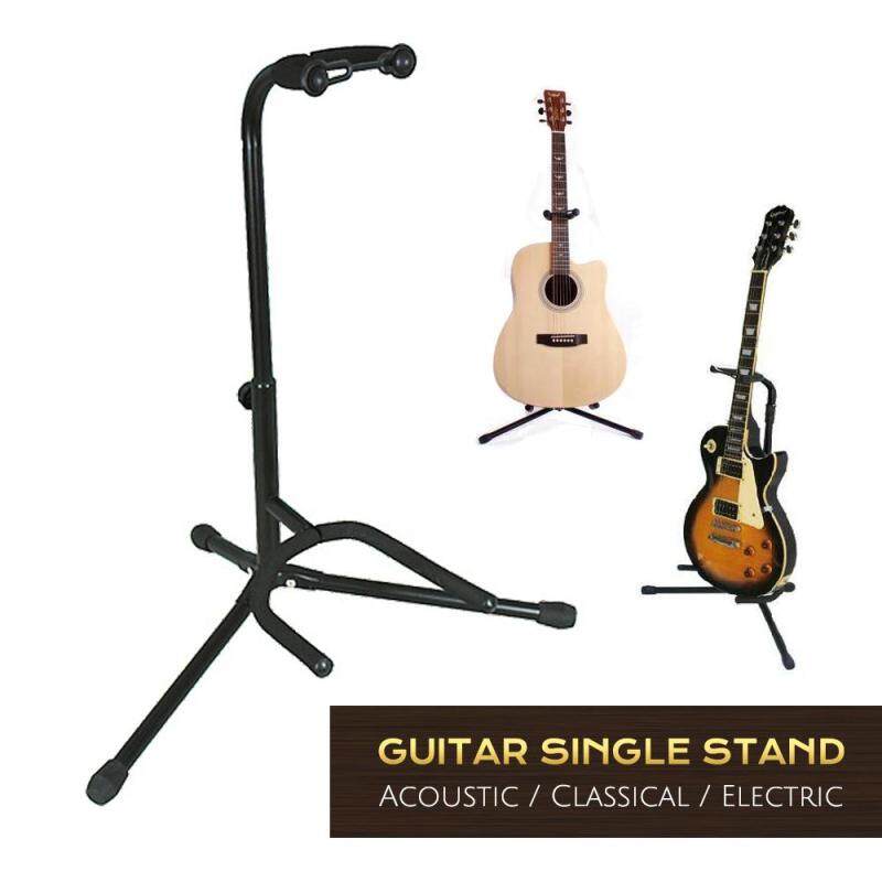 Adjustable Universal Tubular Guitar Stand for Acoustic, Electric, Classical and Bass Guitar Malaysia