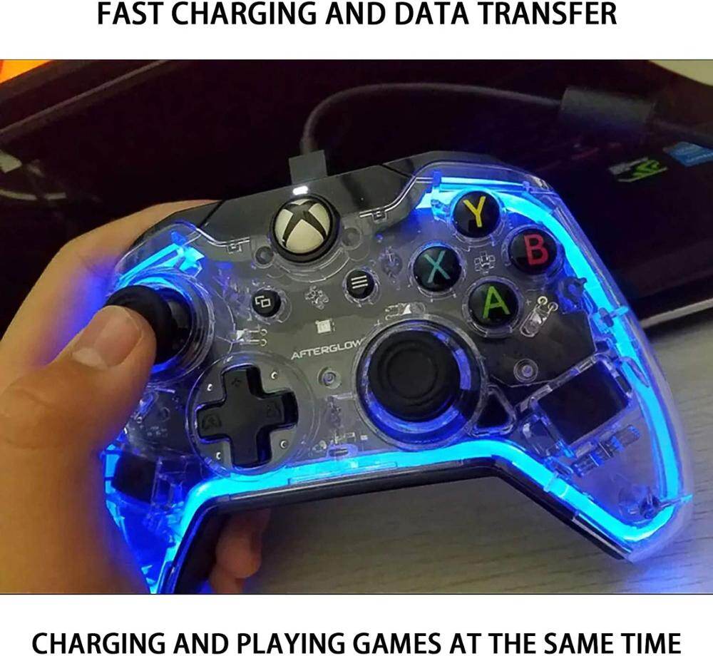 Cáp Sạc Cho Bộ Điều Khiển Xbox One S X, Dây Sạc Đồng Bộ Dữ Liệu Micro USB 2.0 Play 9FT