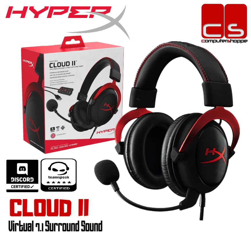 HyperX Cloud II Virtual 7.1 Surround 