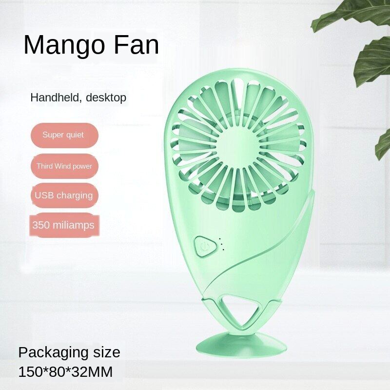 New Mango Handheld Fan Mini USB Desktop Fan Mini Pocket Fan Singapore